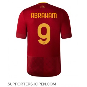 AS Roma Tammy Abraham #9 Hemma Matchtröja 2022-23 Kortärmad